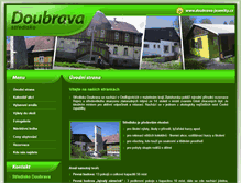Tablet Screenshot of doubrava-jeseniky.cz